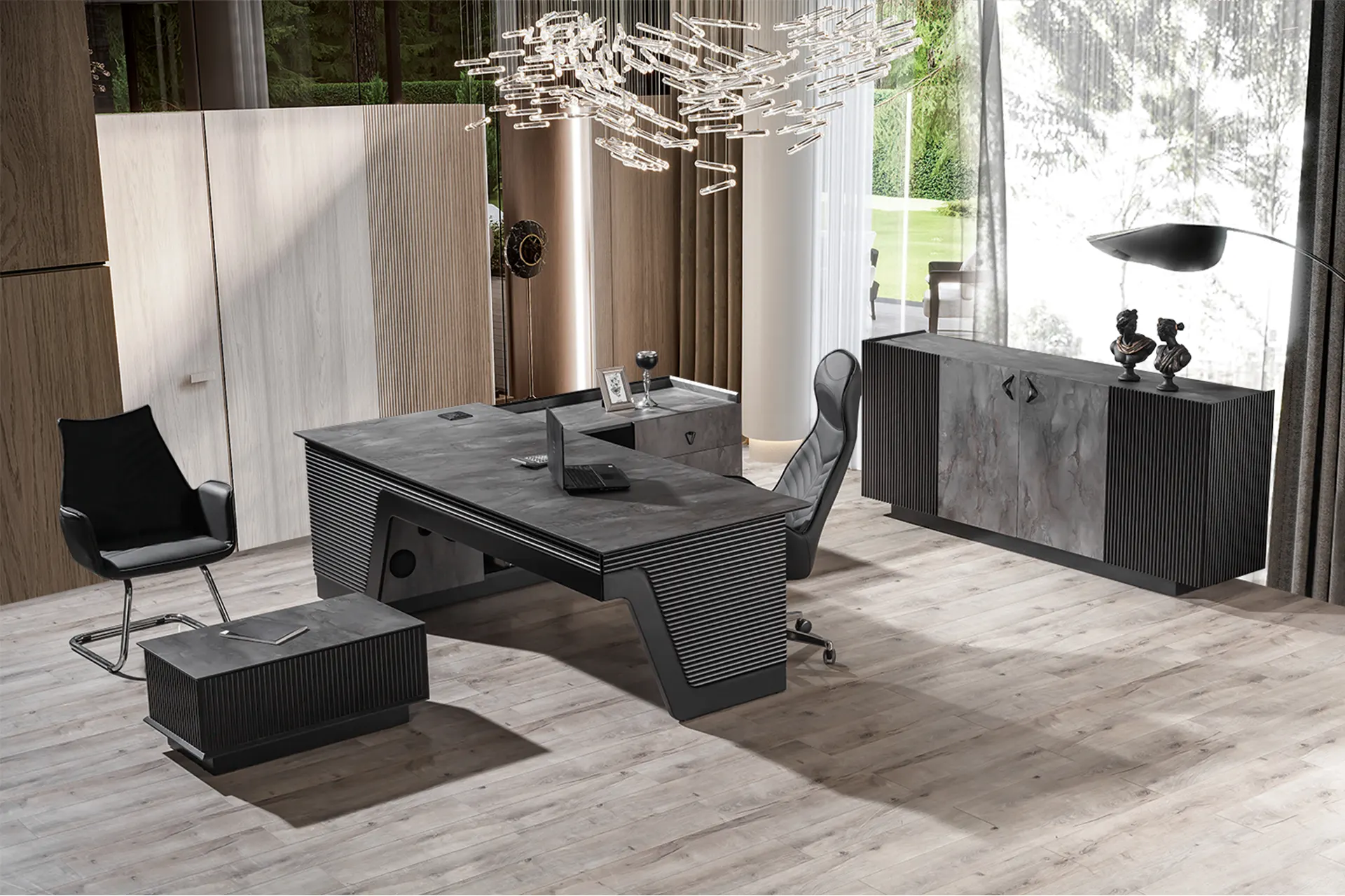 Alfa Ofis Takımı | İnegöl Mobilyası | Ofis Takımı Modelleri | www.dumanlarofis.com